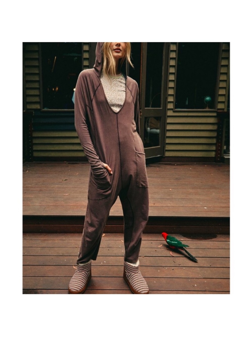 FP Movement by Free People Hot Shot Long Sleeve Onesie